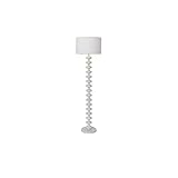 GRFIT Stehleuchte Stehlampe Vintage französische cremefarbene Stehlampe Wohnzimmer Sofa Umgebungslampe Schlafzimmer Nachttischlampe (ohne Lichtquelle) Standleuchte