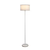 GRFIT Wohnzimmerlampe Stehlampen Stehleuchte for Wohnzimmer mit beige Lampenlampe Schatten Moderne Stehleuchte Bodenlampen for Schlafzimmer für Wohnzimmer, Schlafzimmer, Hotel