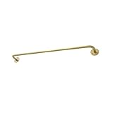 SOGOLI Garderobenständer Wandmontierter Kleiderständer aus Metall, Wandständer für Bekleidungsgeschäft, geeignet für Wohnzimmer, Schlafzimmer, Balkon/einfarbig/120 cm Happy Many Times