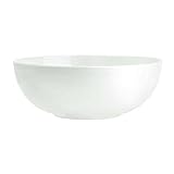 BUTLERS Salatschale PURO - Große Salatschüssel aus weißem Porzellan (Ø 30 cm) - Klassisch-moderne Porzellan-Schüssel ideal auch als Obstschale, Pastateller, Suppenschüssel