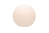 8 Seasons design Shining Globe Kugel-Leuchte Ø 30cm, weiß, E27 Fassung inkl. Leuchtmittel in warmweiß, Kugel-Lampe für außen und innen