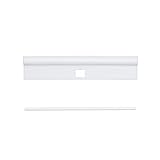 Ventanara® Zubehör für Vertikaljalousie 89mm Ersatzteil weiß (20 Halterungen für 89mm Lamellen)