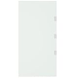 Tidyard Seitenwand für Vordach Vordächer Türvordach Überdachung Türdach Haustür Transparent 50x100 cm
