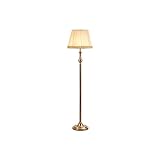 bogenlampe Moderne hohe Stehleuchte, stehende Lampe for Büro Wohnzimmer und Schlafzimmer, Wohnzimmerlicht, Stofflampenschirm, elegante hohe Pollampe (Birne nicht inbegriffen) standleuchte retro