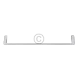 Glasplattenleiste vorne für lange/kurze Glasplatte vorne kompatibel mit LIEBHERR 7432032 in Kühlschrank