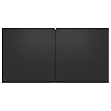 Wakects TV-Tisch, 60 x 30 x 30 cm, TV-Schrank, 2 Stück, leicht zu reinigen, für zu Hause