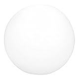 Veemoon Glaskugel Lampenschirm Glas Lichtschirm Kugel Tischlampe Weiß Dekor Vintage Kugel Vintage Tischlampe Rund Kugel Lampenschirm Einfach Glas Lampenschirm Lampe Weiß Böhmen