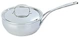 demeyere konische Sauteuse 18 cm & Edelstahldeckel