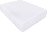 Utopia Bedding Wasserdichter Matratzenbezug, 90 x 200 x 20 cm mit 6-seitigem Schutz & Reißverschluss Premium Matratzenschoner