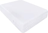 Utopia Bedding Wasserdichter Matratzenbezug, 140 x 200 x 20 cm mit 6-seitigem Schutz & Reißverschluss Premium Matratzenschoner