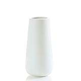 Maleielam® Vase Weiß,Keramik Vase für Pampasgras,Ideal zur Lagerung von Trockenblumen&Frische Blumen,Blumenvase Deko Wohnzimmer, Schlafzimmer