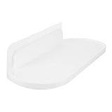 Alipis 2 Sets Nagelfreies Regal Duschablage Küchenwand Badezimmer-Taschentuchhalter Wandregal Aufbewahrungsregale Kunststoff-Wandhalterung Badezimmerbedarf Aufbewahrungsständer