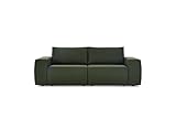 LOOKS BY WOLFGANG JOOP Looks II Designer Bigsofa, Sofa, Polstersofa, grün, 242x89x70 cm