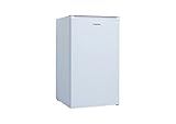 Respekta Unterbau-Kühlschrank mit Gefrierfach / 84 cm Höhe / 50 cm Breite / 82 L Nutzinhalt / Wechselbarer Türanschlag / 2 verstellbare Füße / automatisches Abtauverfahren / KSU50 / in weiß