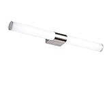 Schminktisch-Beleuchtung, Spiegel-Frontleuchte, modernes LED-Licht, Badezimmer, Wohnzimmer, Zuhause, Hotel, Wand-WC, Acryl-Wandlampe, Schminktisch-Make-up-Lampe, Badbeleuchtung (46 cm, weißes Licht)