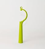 NEW TUPPERWARE Schälfix Profischäler Universalschäler 1x GRÜN OHNE Klinge + Kugelschreiber metallic grün