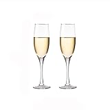 BinOxy Sektgläser Startseite Sektgläser Paar Weingläser aus Kristallglas Mundgeblasenes Sektglas Geschenk for Hochzeit, Jubiläum, Weihnachten Champagnergläser (Size : L)