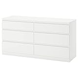 Ikea KULLEN Kommode 6 Schubladen 140x72 cm weiß