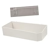 HEASOME Badezimmer-Aufbewahrungsregal Make-Up-Organizer Aufbewahrungsbox Wandregale Regalklammern Selbstklebender Make-Up-Organizer Selbstklebendes Duschregal Schwimmendes