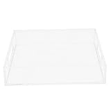 Cabilock Organizer Durchsichtig Für Kosmetika Make-Up-Pflanze Modernes Acryl Seifenablage Tank Für Arbeitsplatte Badezimmer Teller Kosmetikaufbewahrung Kleinigkeiten Handtuch