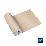 PAW - Tischläufer aus Airlaid (40 cm x 24 m) I Tischdeko für Kommunion, Konfirmation, Hochzeit, Geburtstag, Gartenparty, Taufe I Tischband - Einfarbig, Beige I Farbe: Monocolor beige