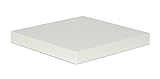 living-by-design levandeo Eckregal Weiß 32x32cm Wandregal Holz Dekor Regal Eckboard Ablage Board Ecke