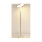 OLOTU Deckenfluter Kreative Persönlichkeit Stehlampe Moderne LED-Aufbewahrungslampe mit 360 ° drehbarem Kopf 3 Lichtoptionen inkl. schwarz-weißer Stehlampe Stehleuchte