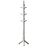 Garderobenst?nder, freistehender Garderobenbaum und Haken, robuster Kleiderbügelst?nder aus Holz für Kleidung, Anzüge, Hüte, verwendet im Schlafzimmer, Büro, Flur, Schlafzimmer