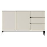 Regale Konsolentisch Home Esszimmer Sideboard Multifunktionale Wohnzimmer Aufbewahrungsschrank Modern Minimalistisch Sideboard (Beige) für Esszimmer Wohnzimmer Schrank