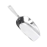 BESTonZON Eisschaufel Aus Aluminiumlegierung PILI-Nüsse Mini-Süßigkeiten-Keksständer Kaffeeschaufel Butterscotch-Süßigkeiten Eisschaufelhalter Bar-Eisschaufel Schaufel Aus