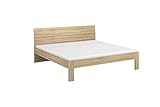 Rauch Möbel Flexx Bett Doppelbett Futonbett in Eiche Sonoma Liegefläche 180 x 200 cm Gesamtmaße Bett BxHxT 185 x 90 x 209 cm
