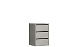 Furniture24 Schubkastenblock Schubkasteneinsatz JAKOBINA TWTK23 mit 3 Schubladen