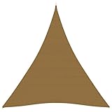 Home Furniture Sonnensegel 160 g/m² taupe 3x4x4 m HDPE