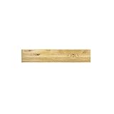 1x Regalbrett EICHE Regalboden Wandregal, Küchenablage, Fensterbank, Schweberegal Massivholz viele Maße Einlegeboden Rustikal Wandboard schwebend Halterung Bücher Dekoration (25cm Tiefe, 130cm Breite)