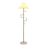VREF Stehlampe, Stehleuchte Nordic Metall LED Boden Lampe Wohnzimmer Einfache Moderne Atmosphäre Lampe Kreative Mantel Rack-Home Dekoration Nacht Beleuchtung