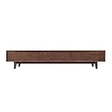 MACIUM Entertainment-TV-Schrank Kreativer Retro-TV-Schrank, einfaches Sideboard, Wohnzimmer, audiovisueller Schrank, Schlafzimmer, Spind mit 3 Schubladen TV-Schrankständer (Color : L-180cm)