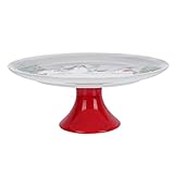 Keramik Tortenplatte Kuchenständer Weihnachten Teller: Kuchenplatte Tortenständer Dessertteller Obstschale Kuchenteller Muffin Etagere Dessert Cupcake Ständer Geschenke Landhausstil Deko Tischdeko