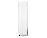 Glasvase Vase Glas Blumenvase Tischvase Zylindervase gerade schlank 40x10 cm klar Floristenqualität
