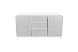 TENZO Sideboard NOVA mit 3 schubladen und 2 türen, Engineered Wood, H86,5 T43 B168 cm