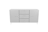 TENZO Sideboard NOVA mit 3 schubladen und 2 türen, Engineered Wood, H86,5 T43 B168 cm