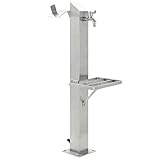 vidaXL Wassersäule Edelstahl 95 cm Wasserzapfstelle Wasserzapfsäule Brunnen