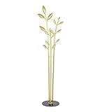 Garderobenständer Metall-Garderobenständer Mit Marmorsockel, Moderner Baumförmiger Kleiderständer, Schlafzimmer, Wohnzimmer, Korridor, Eingang, Kleiderständer Jackenständer für Eingang ( Color : Gold