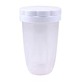 Kunststoff Hand Pulver Shaker Mesh Mehl Bolzen Sichter Backformen Shaker Manuelle Zucker Werkzeug Icing Küche Sieb Backen K4Q7