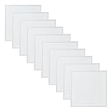 WSU Lights 10x LED Panel, Deckenleuchte, 62x62cm, 4400lm, 4000K, 40W, inkl. Trafo, Rasterleuchten, Einlegeleuchte, Büroleuchten (4000K)