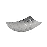 Tablett für Frühstück Edelstahl-Tablett-servierendes Tablett dekorativer Metallfach-Organizer-Tablett-Verzierung for alle Gelegenheiten Tablett Serviertablett