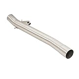 Auspuff Endrohr Für Suzuki Für GSF 600 Auspuffrohr Motorrad 51mm Äußeres Mittleres Verbindungsrohr Edelstahlrohr