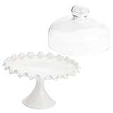 Yardwe 1 Set Kuchen-Glasdeckel Brot Käse Kuchenformen Mit Deckel Brotlaibbehälter Party-Kuchenständer Abdeckung Glas Kuchenkuppel Party-Cupcake-Ständer Mit Kuppel