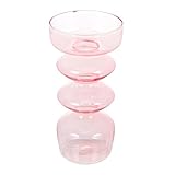 Veemoon 1 Stück Vase Ornamente Blumenvase Hochzeit Tischdekoration Schwarze Bodenvase Glas Blumenarrangement Trockenblumenvase Pflanze Hydrokulturbehälter Blumenarrangementvase Kreative