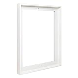 Schwebender Rahmen für 30,5 x 40,6 cm Leinwand Holz Floater Rahmen für Leinwanddrucke, Zimmer, Wohnzimmer, Fotobilder, Wandbett