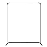 Garderobenständer Kleiderstange Im Industriestil, Robuster Kleiderständer Mit U-förmiger Basis, Freistehender Kleiderablage Zur Kleideraufbewahrung, Platzsparender Kleider-Organizer(Size:100X40X160CM)